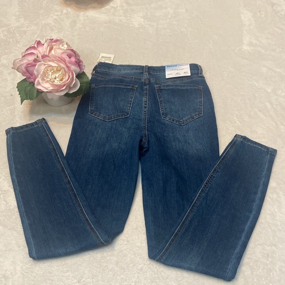ABOUND NWT Size 25 High Rise Skinny Blue Jeans - Picture 9 of 10